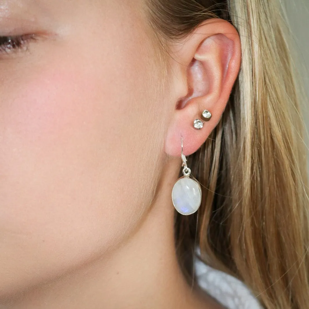 Moonstone Mesmeric Moonlight Earrings