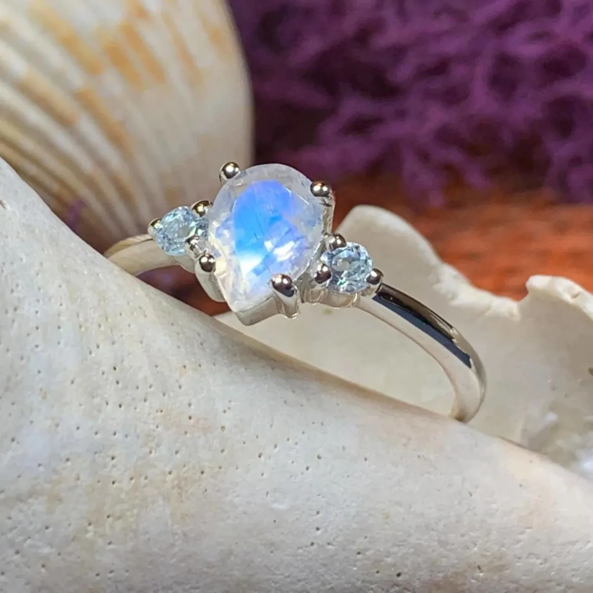 Moonstone Ring