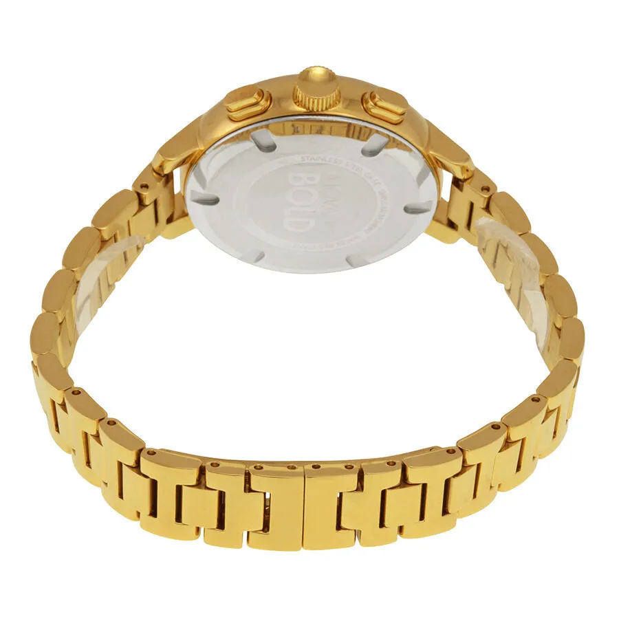 Movado Bold Champagne Chronograph Gold-Tone Stainless Steel Ladies Watch 3600239