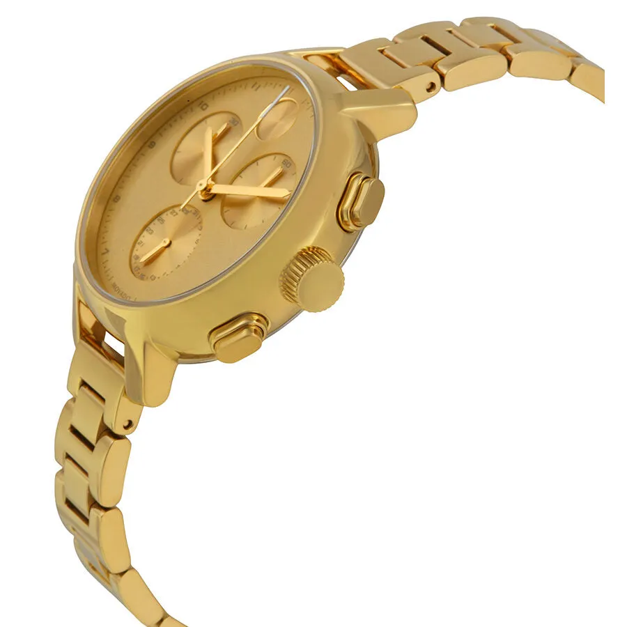 Movado Bold Champagne Chronograph Gold-Tone Stainless Steel Ladies Watch 3600239