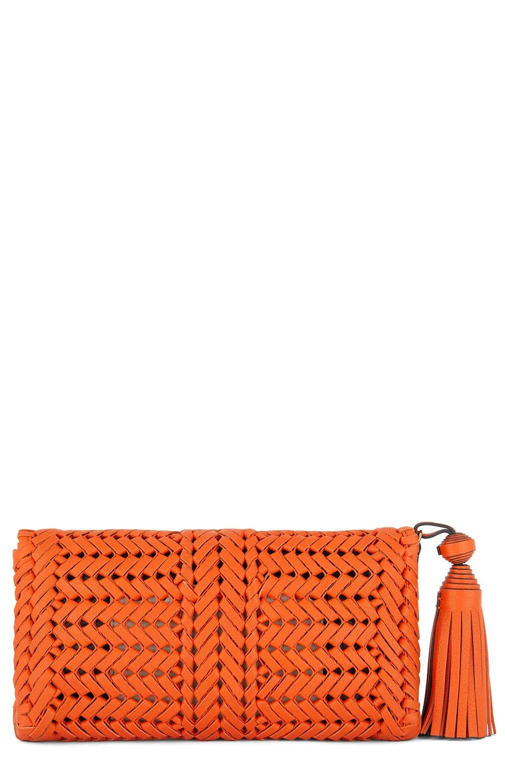 Neeson Tassel Clutch - Ginger