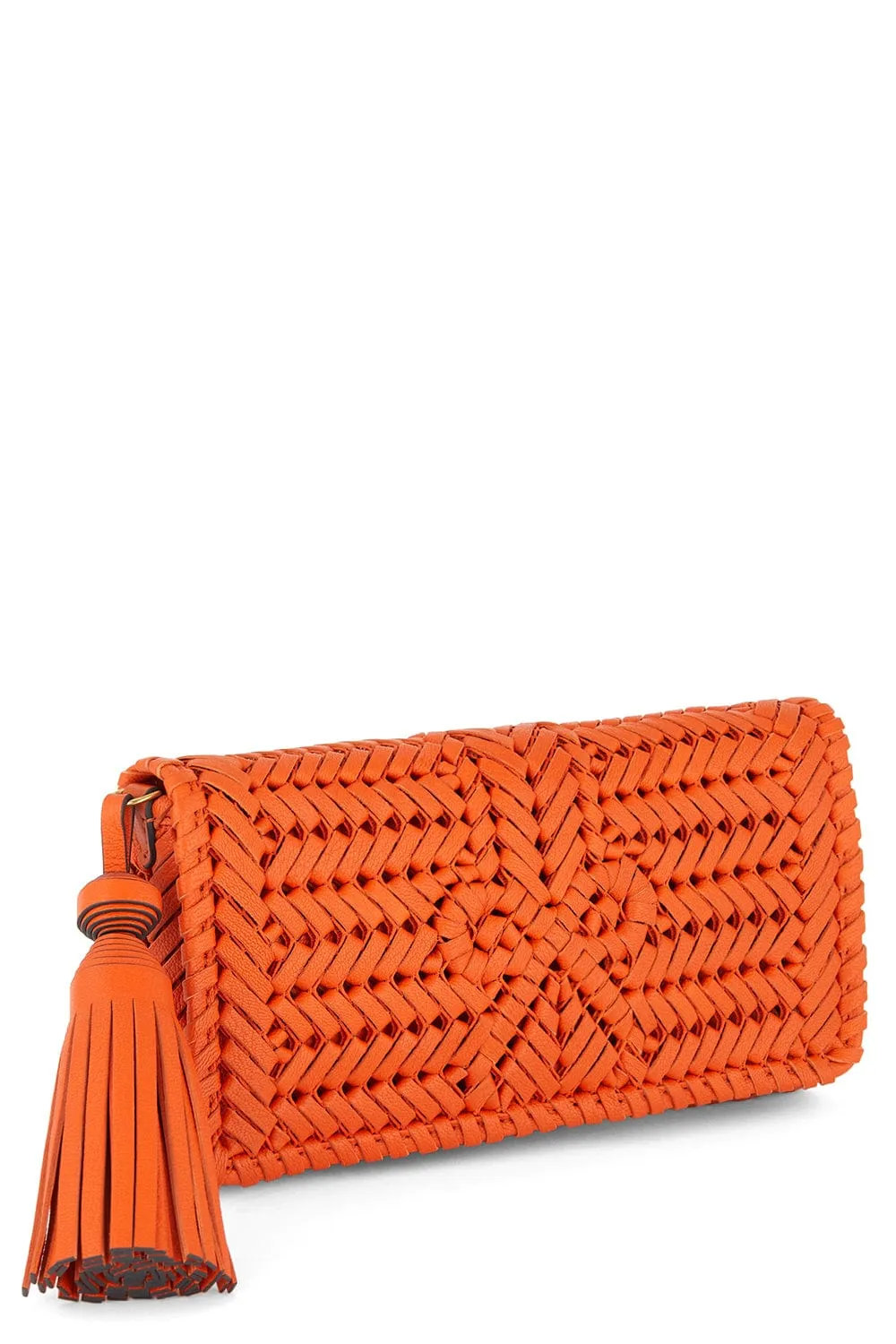 Neeson Tassel Clutch - Ginger