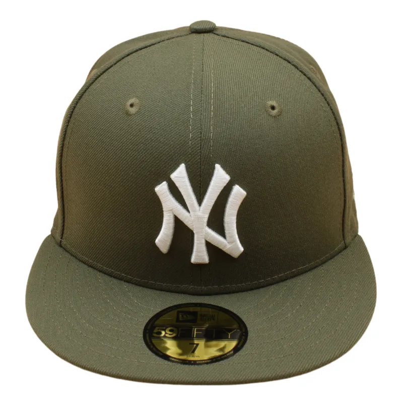 New Era - 59FIFTY - New York Yankees Cooperstown - WS 1999 - Olive/Pink UV