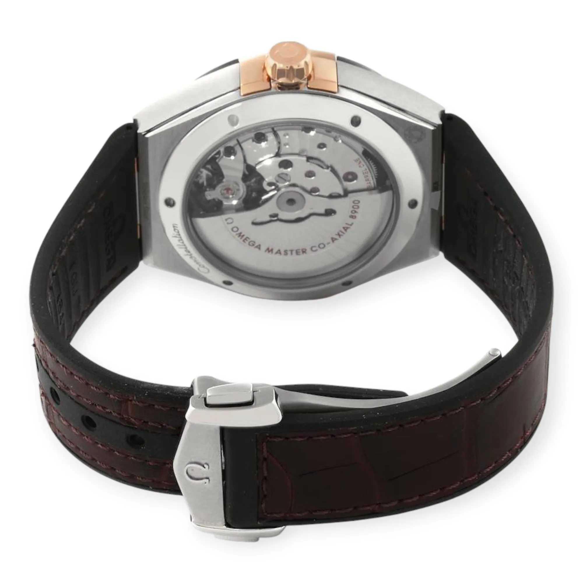 Omega Constellation 41mm 131.23.41.21.11.001 Steel Rose Gold Mens Watch