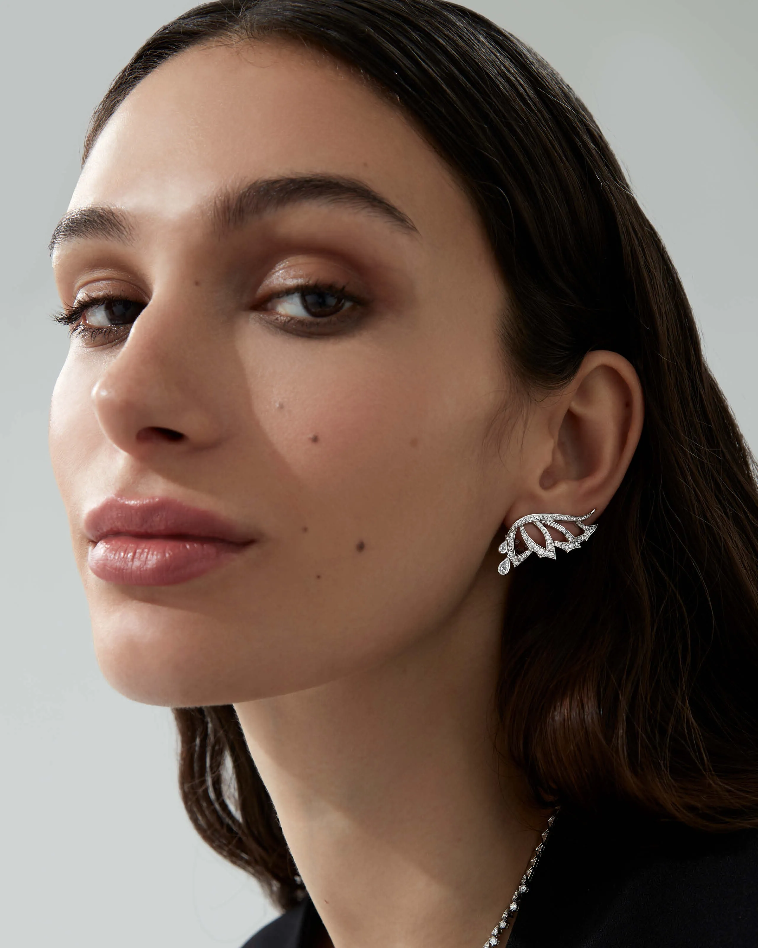 Open Plume Ear Cuffs