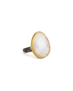 Oval Moonstone Ring