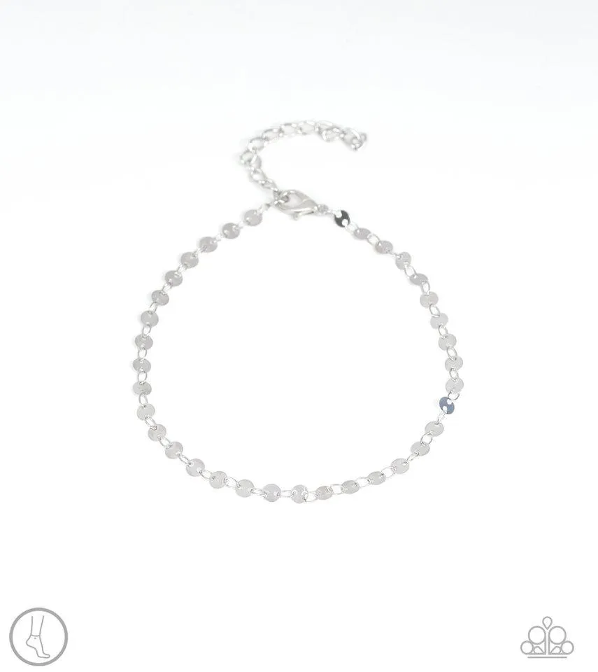 Paparazzi Bracelet ~ Beach Shimmer - Silver