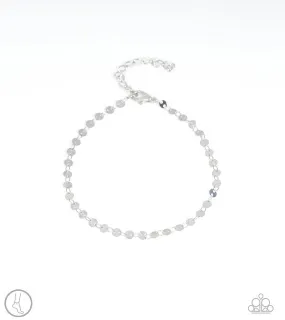 Paparazzi Bracelet ~ Beach Shimmer - Silver