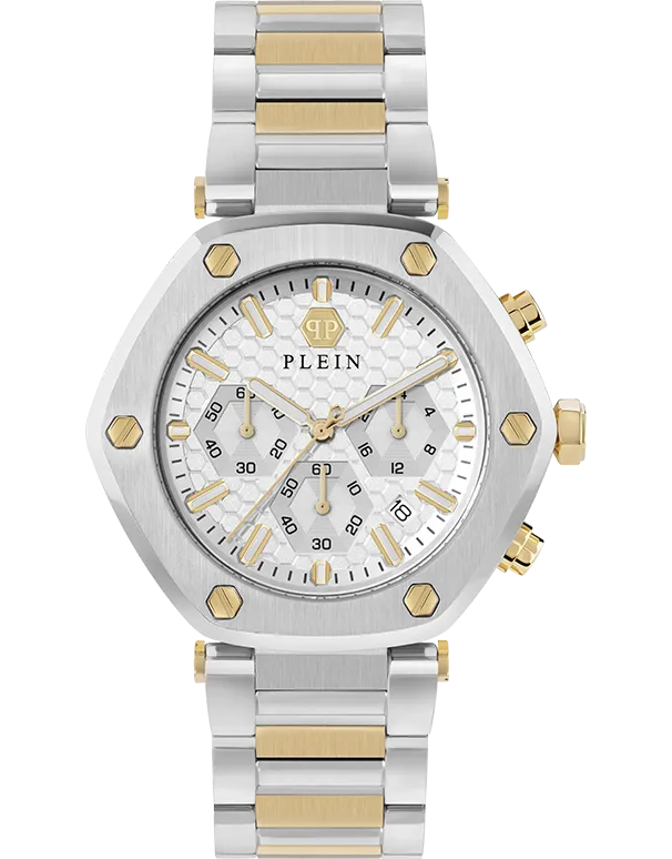 Philipp Plein - Hexagon Quartz Chronograph 42mm Watch - PWZBA0423 - 788116