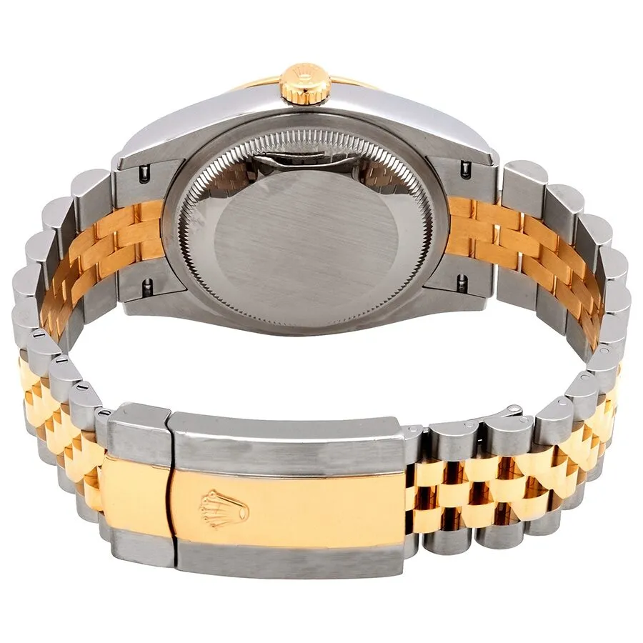 Rolex Datejust 36 White Dial Men's Stainless Steel and 18kt Yellow Gold Jubilee Watch 126233WRJ