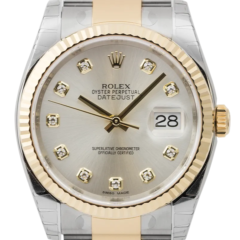 Rolex DateJust 36mm 116233 Diamond Dial