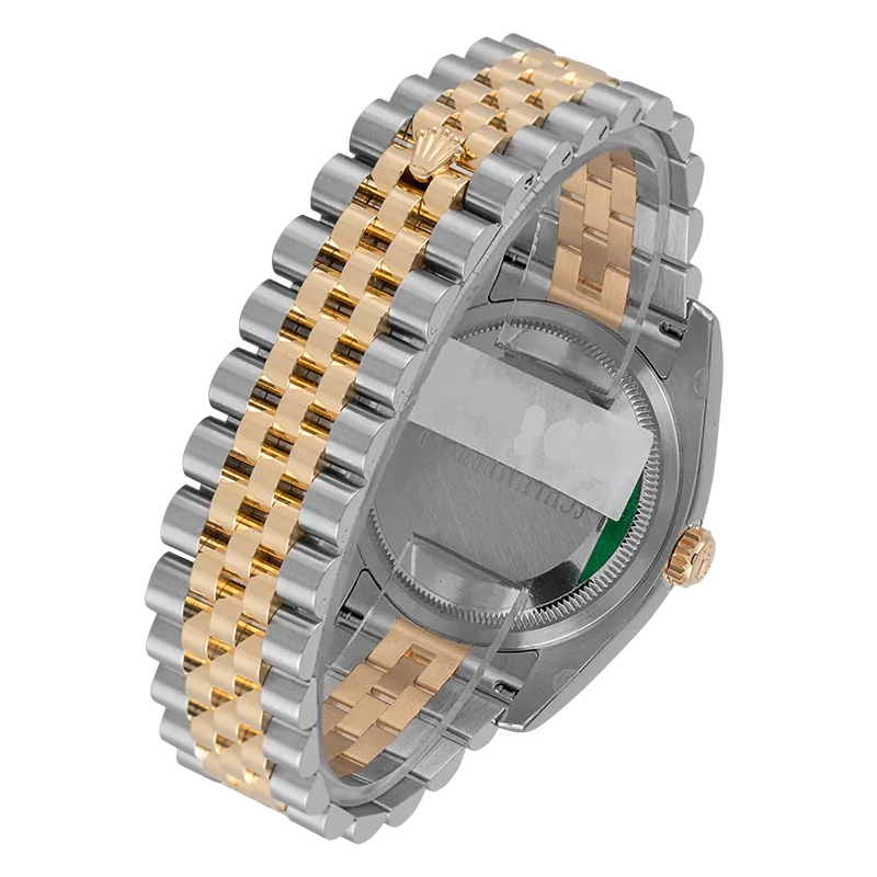 Rolex DateJust 36mm Stainless Steel & Yellow Gold Champagne/Index Dial 116233