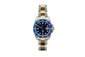 Rolex Submariner Two Tone Blue/Gold 40mm Dial