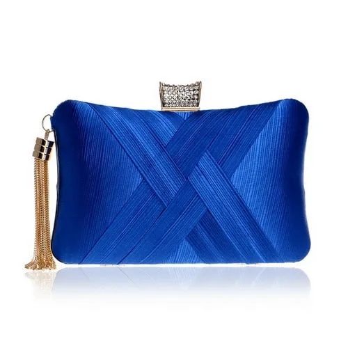 Sapir polyester clutch bag