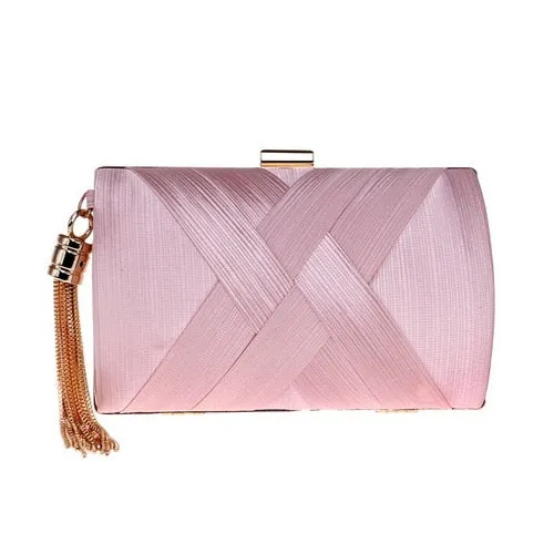 Sapir polyester clutch bag