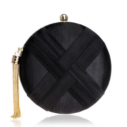 Sapir polyester clutch bag