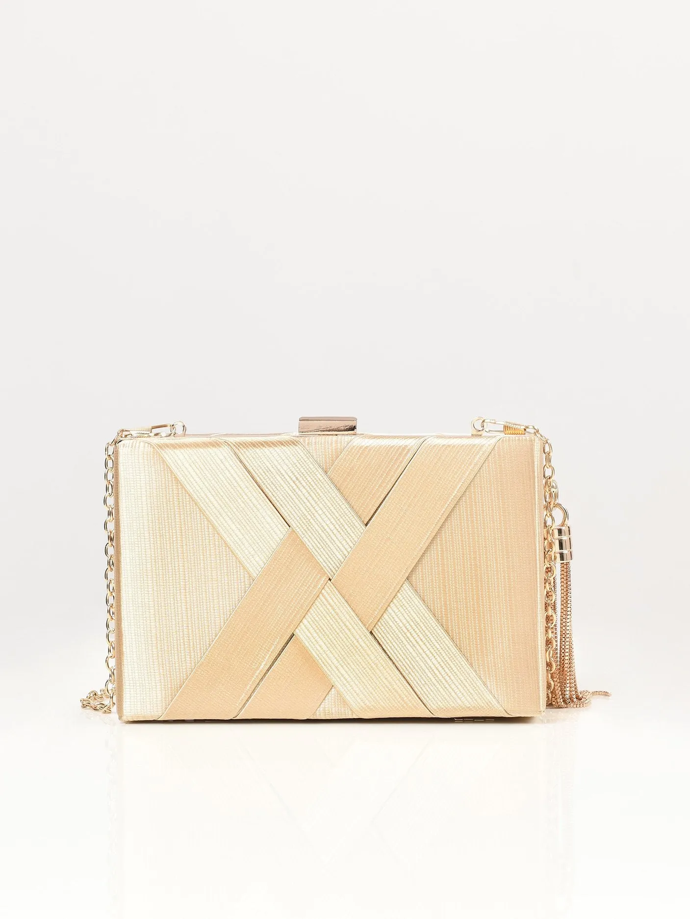 Satin Hard Clutch