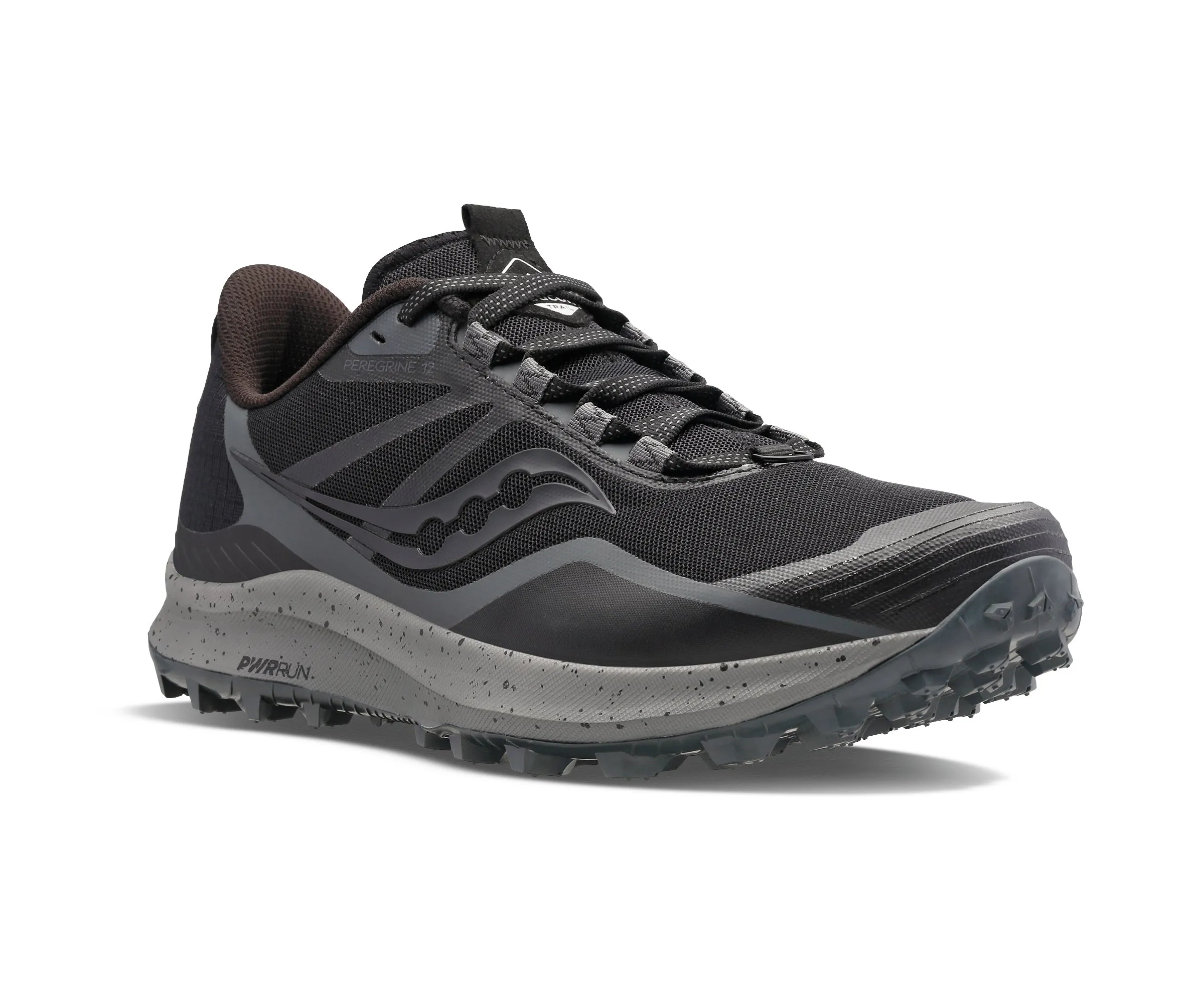 Saucony Women's Peregrine 12 - Black/Charcoal