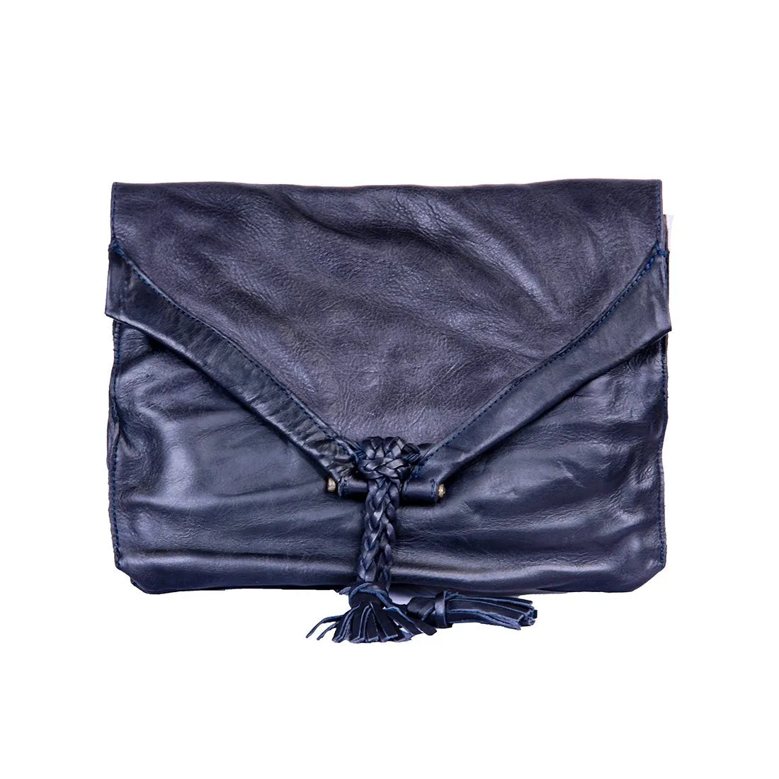 Savannah Leather Envelope Clutch and Crossbody Purse