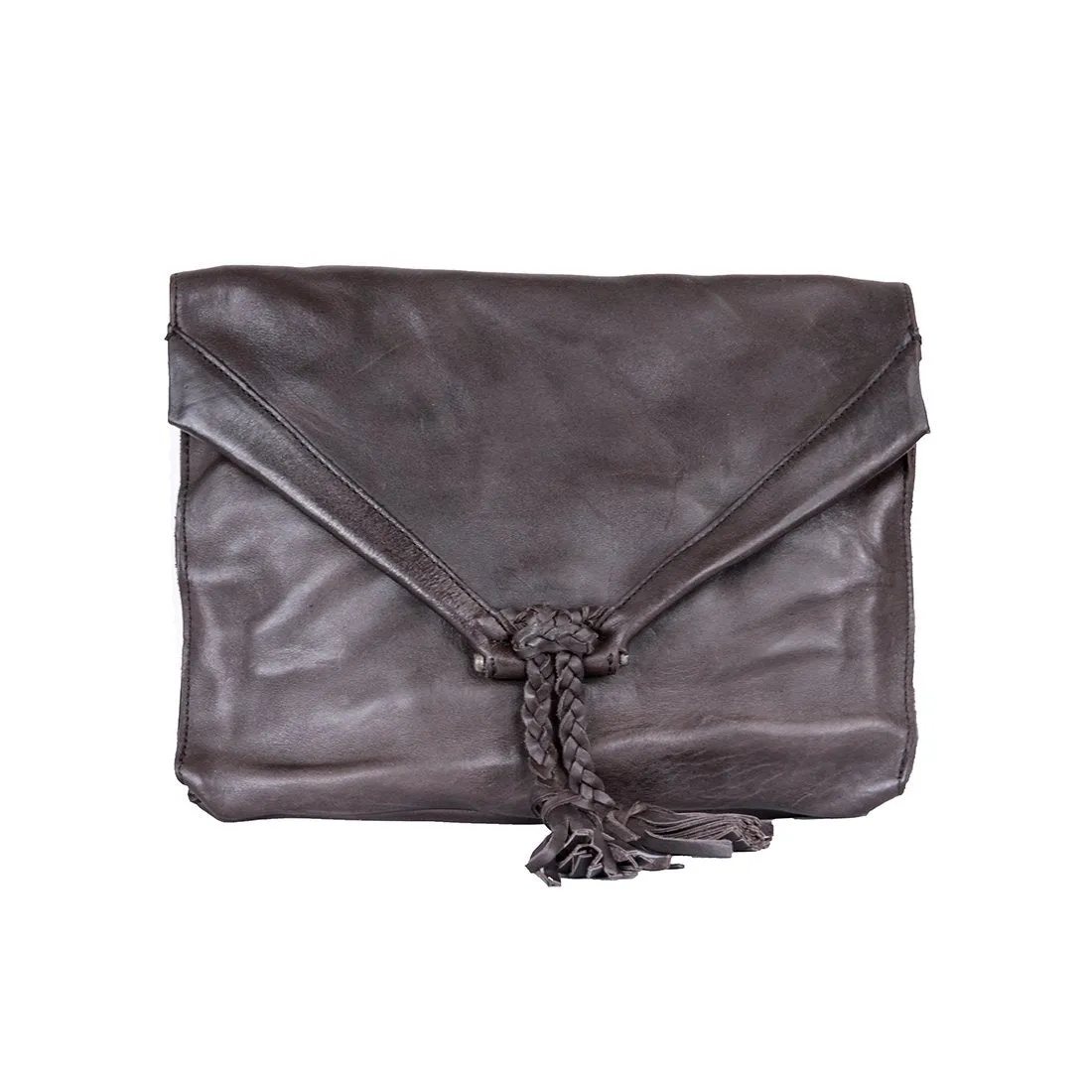 Savannah Leather Envelope Clutch and Crossbody Purse