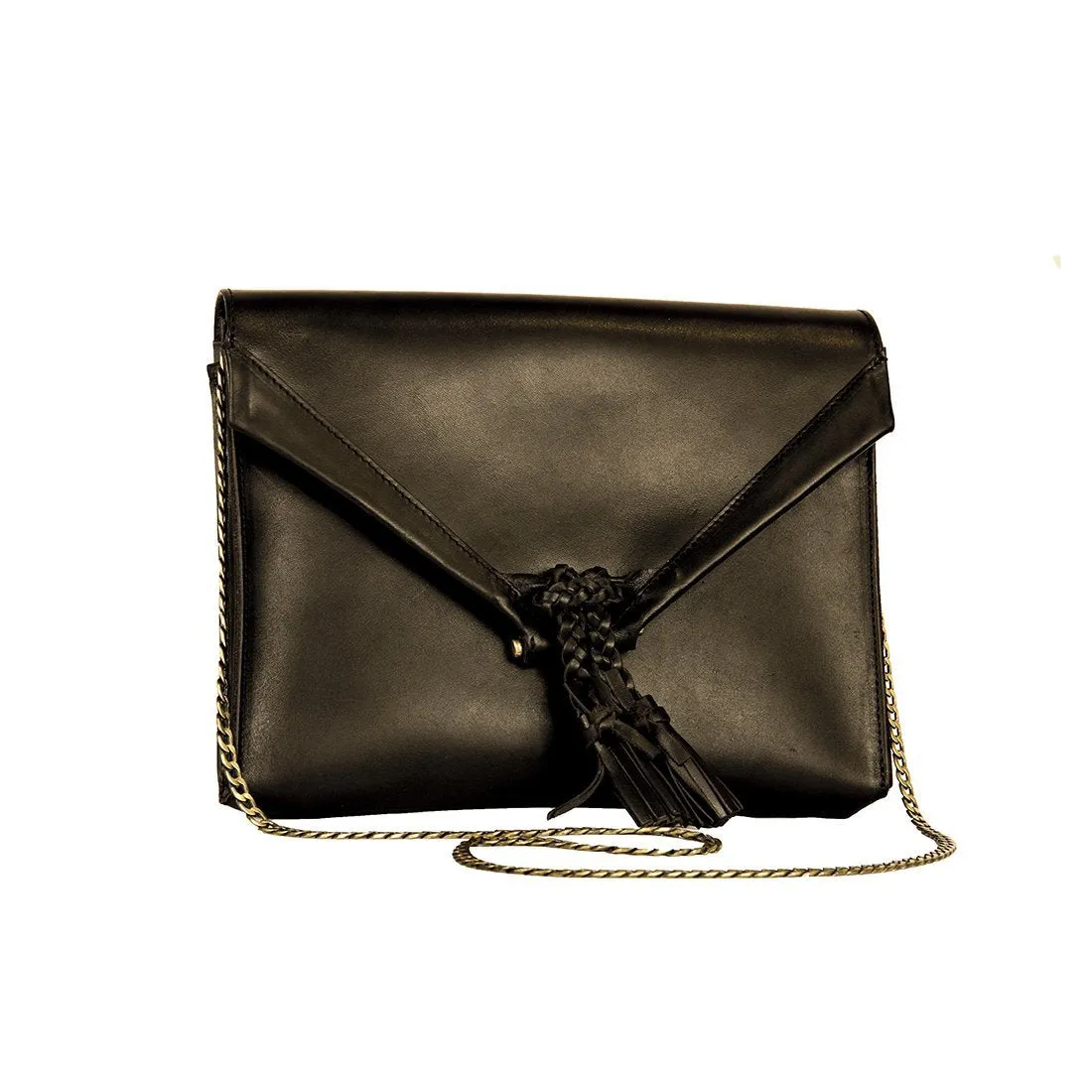 Savannah Leather Envelope Clutch and Crossbody Purse