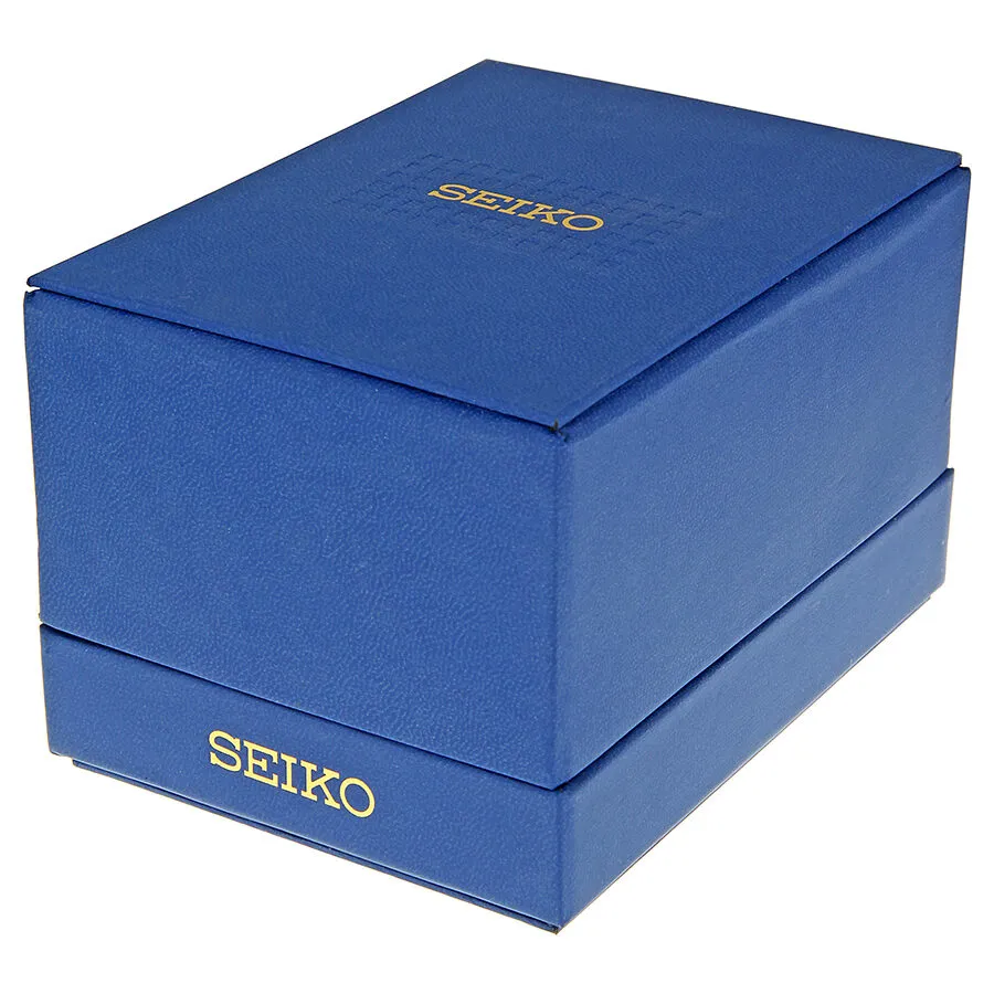 Seiko Chronograph Black Dial Stainless Steel Men's Watch SSB087