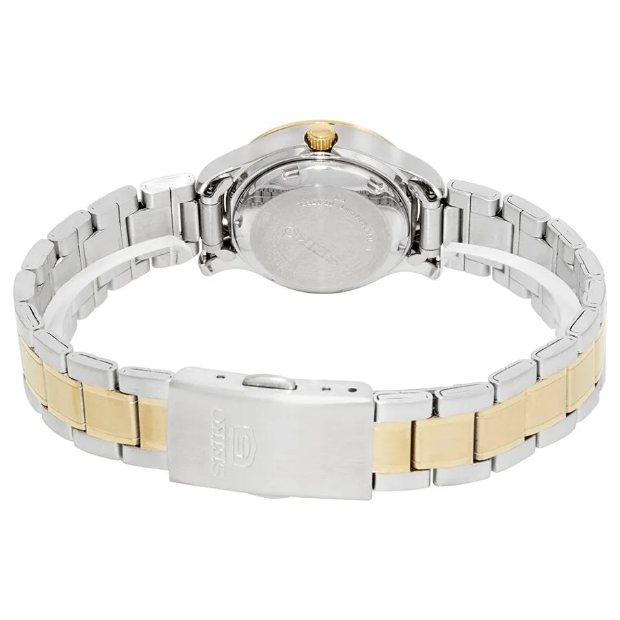 Seiko Series 5 Automatic Gold Dial Ladies Watch SYMD92