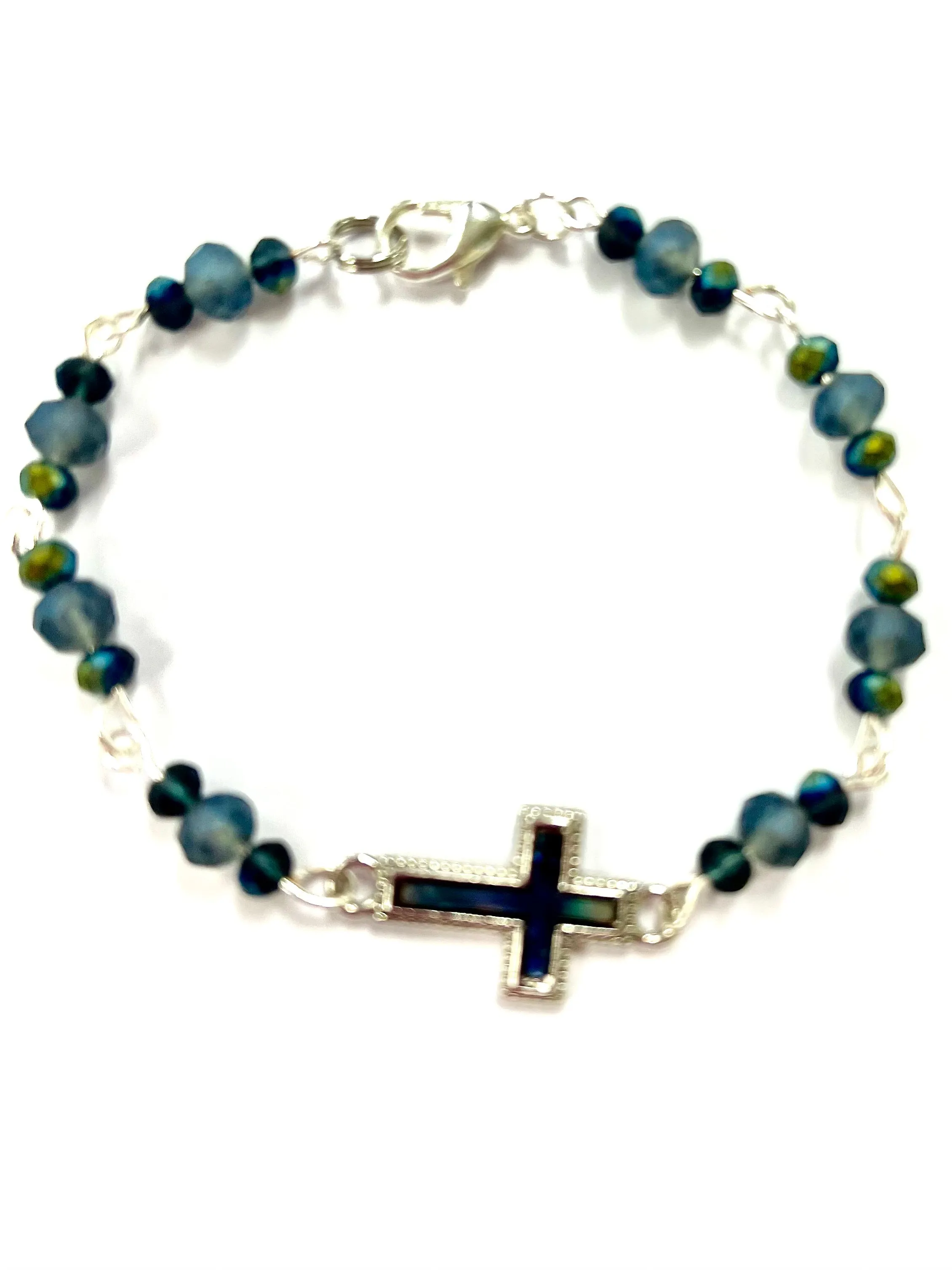 Shell and Metal Bracelet
