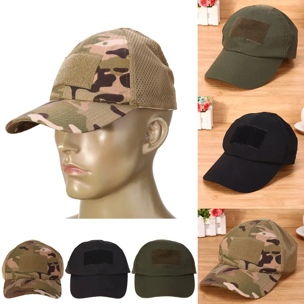 Sidiou Group Breathable Military Camouflage Hats Tactical Baseball Cap Anti UV Hiking Caps