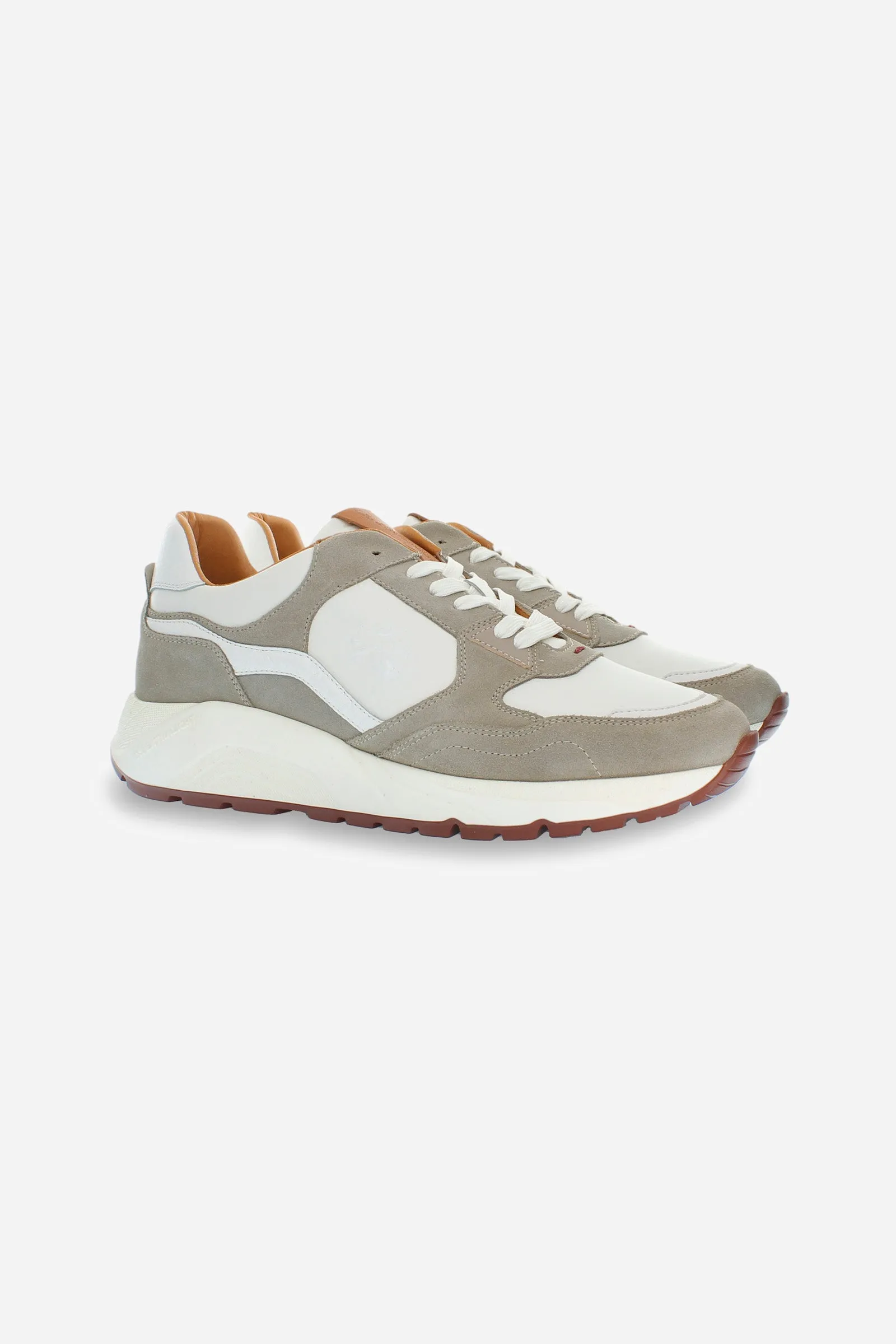 Sneaker in camoscio uomo - INDIPENDENCIA 1810»