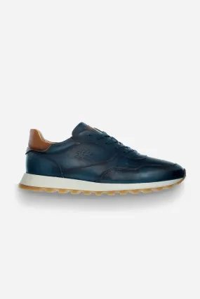 Sneaker uomo in morbida pelle di vitello buttero
