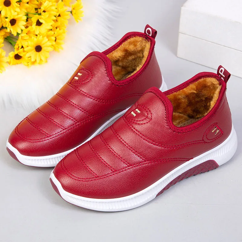 Snow Boots Women Shoes Warm Plush Fur Ankle Boots