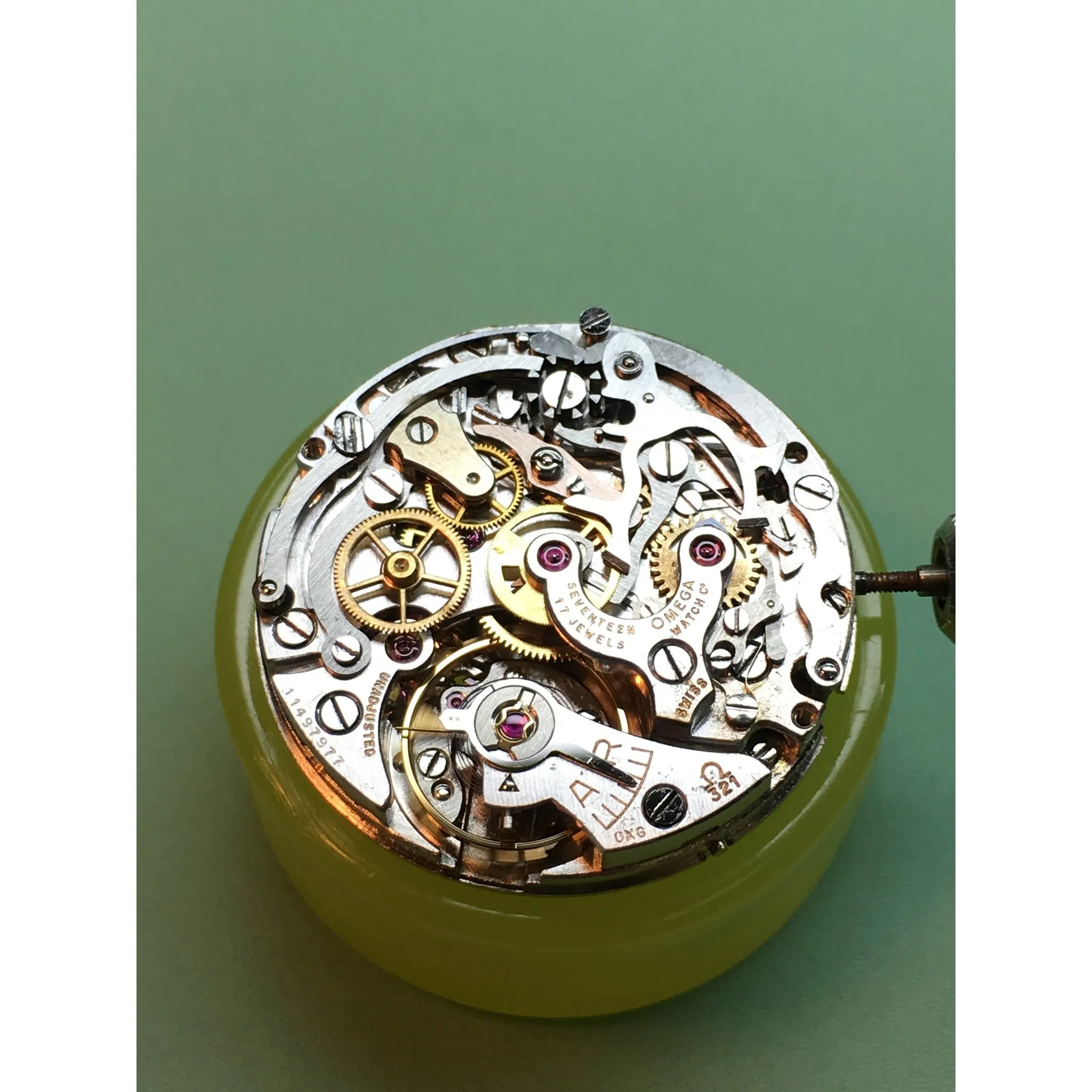 Sold - Omega Vintage Chronograph Reference 2279-1 Calibre 321 Circa 1948 - Fully Serviced by ClockSavant