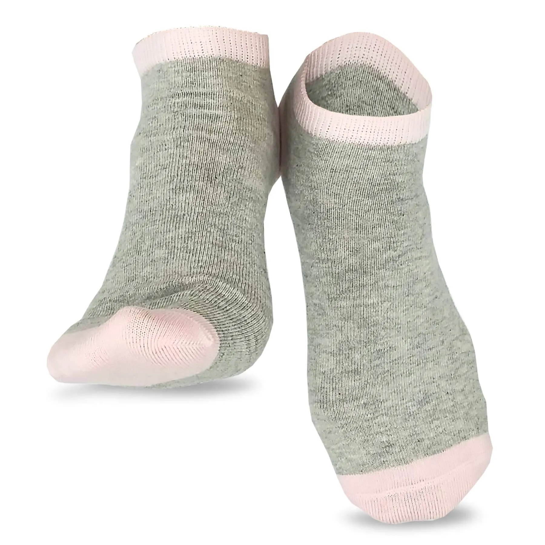 TeeHee Women's Valued 20 Pack Fashion No Show Cotton Socks with Gift Box (W2019COM)