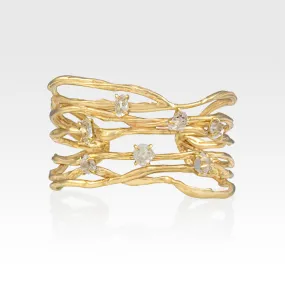 Twiglet Himalayan Diamond Cuff