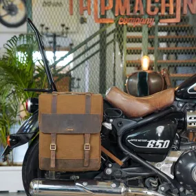 ventura saddlebag tobacco brown