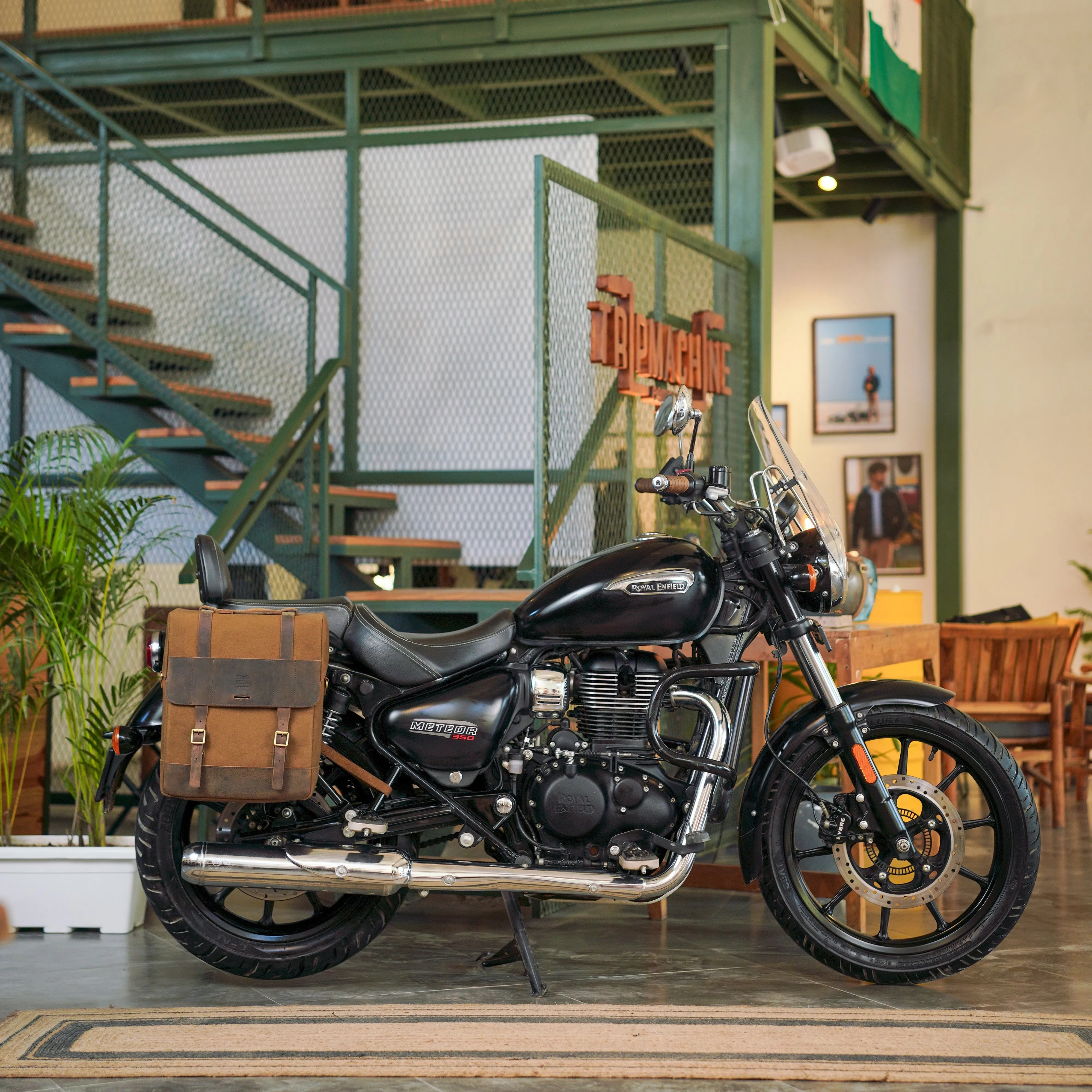 ventura saddlebag tobacco brown
