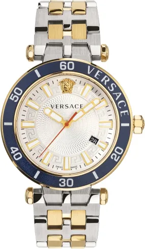 Versace Greca Sport Two-Tone Unisex Watch VEZ300521