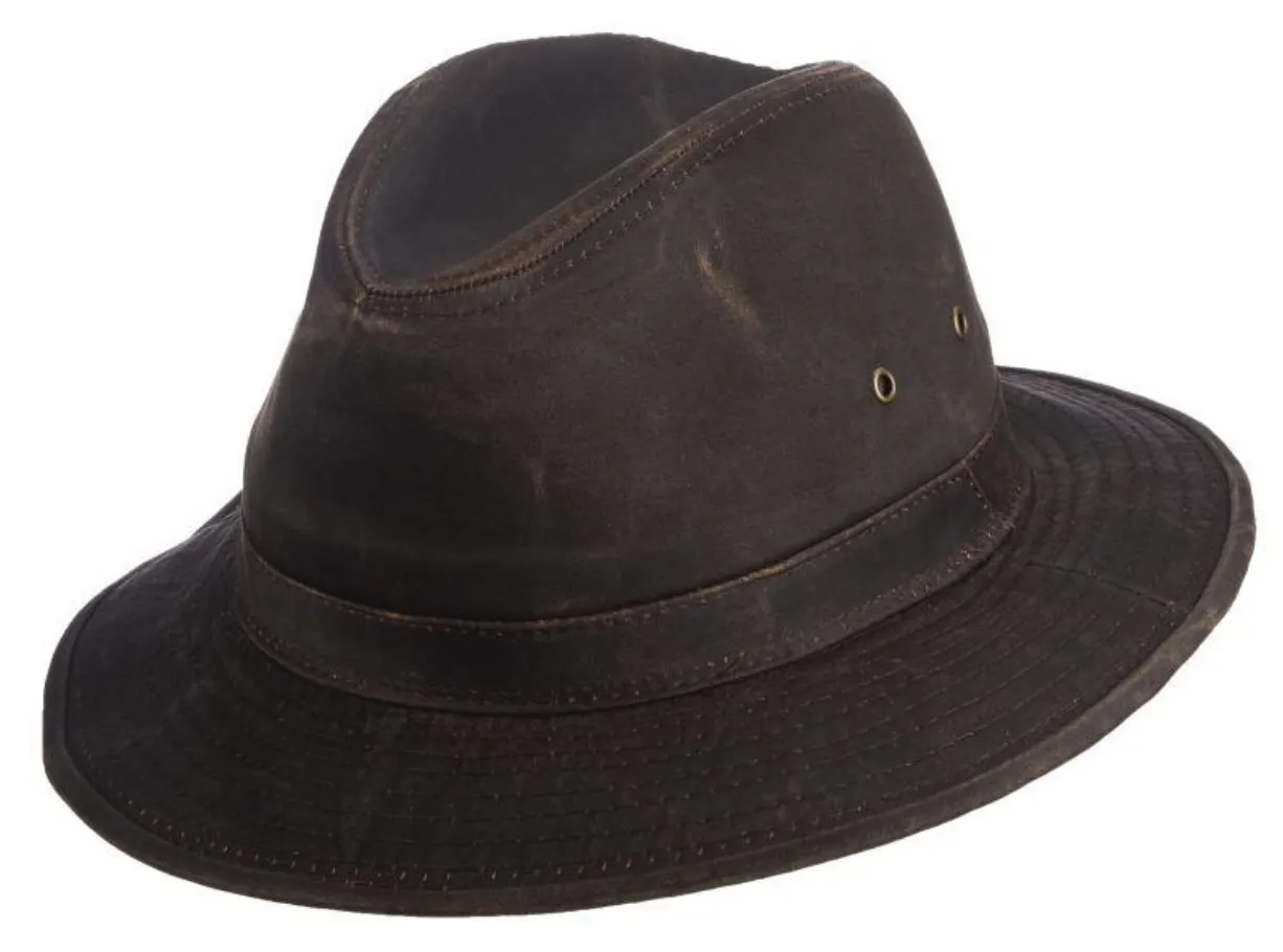 Weathered Cotton Safari Hat | Trek