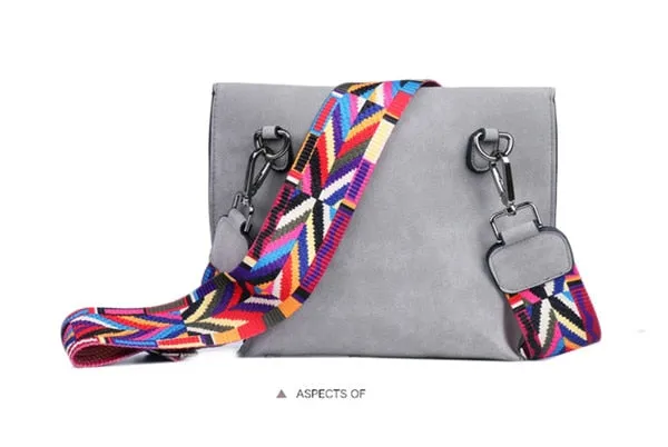 Women's Colorful Crossbody Luxury Handbag Purse