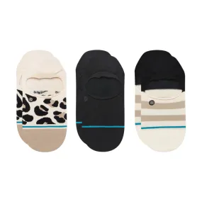 Womens Spot On No Show Socks | 3 Pack