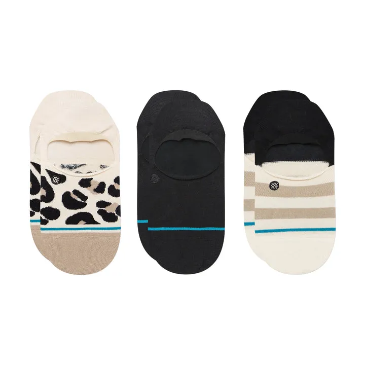 Womens Spot On No Show Socks | 3 Pack