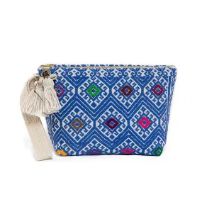 Yoyo Pouch Tassel Indigo